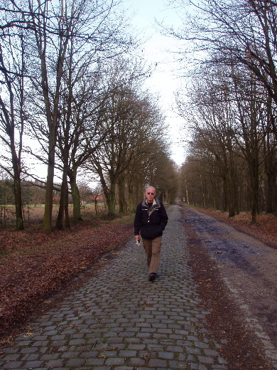 Een moderne Via Appia in het bos. Omschreven als slecht wegdek?